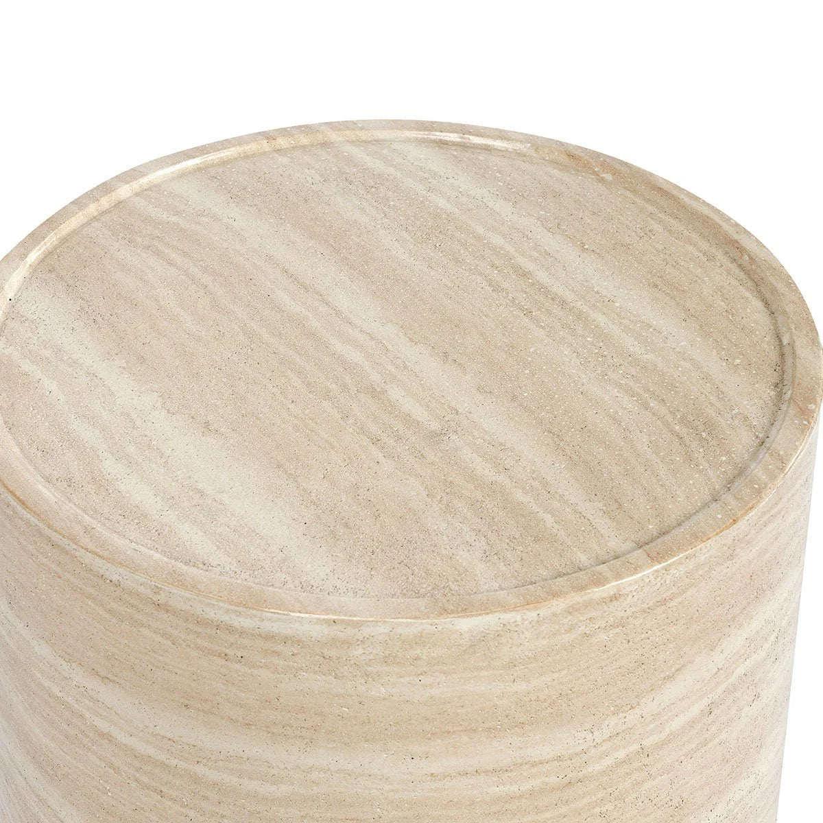 Mckenna Outdoor Round End Table