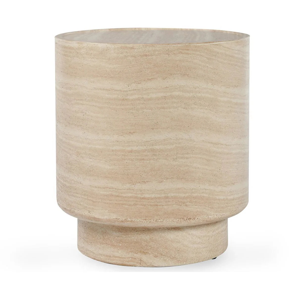 Mckenna Outdoor Round End Table