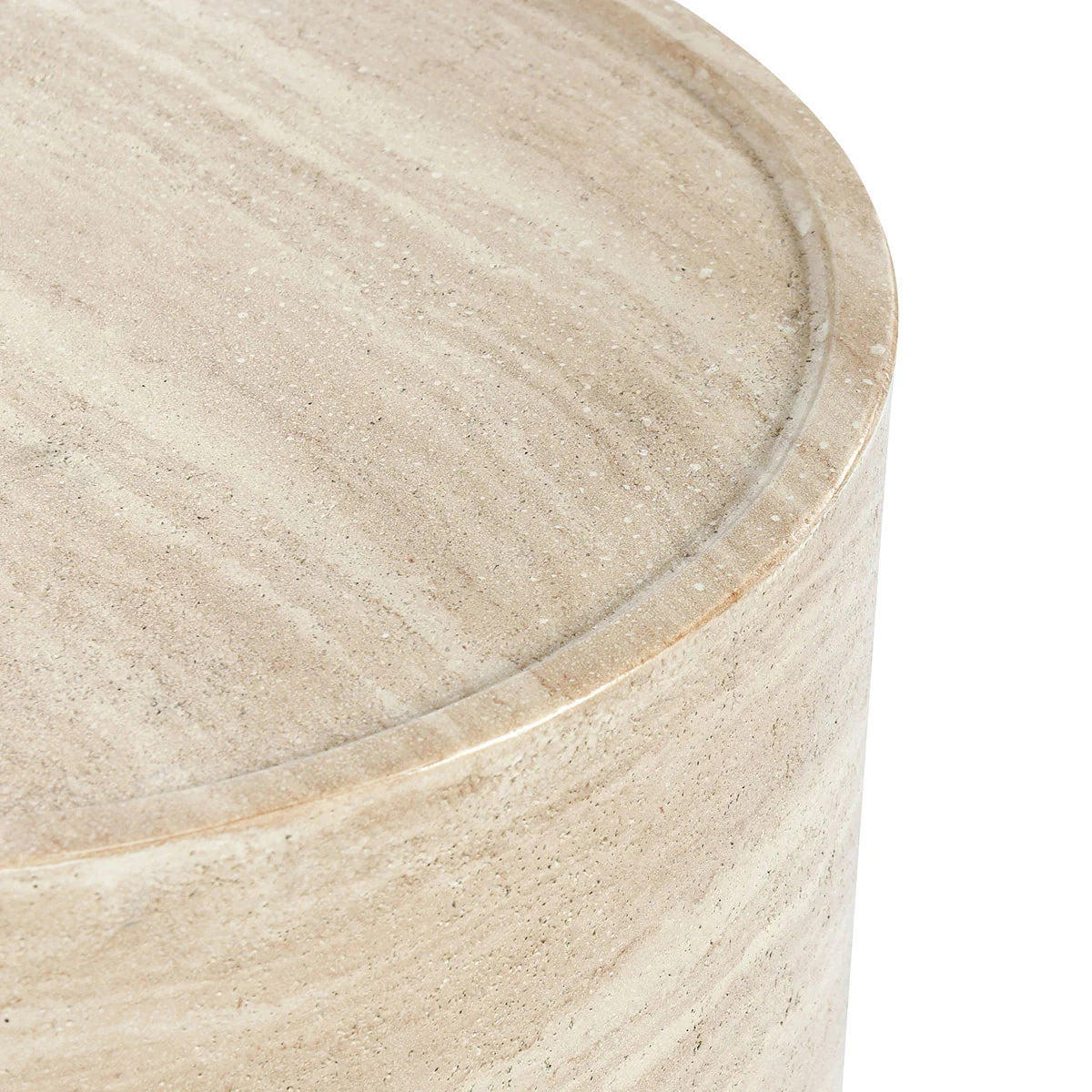 Mckenna Outdoor Round End Table