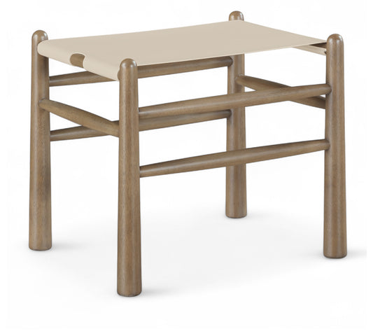 Santos Vegan Leather Upholstered Bench