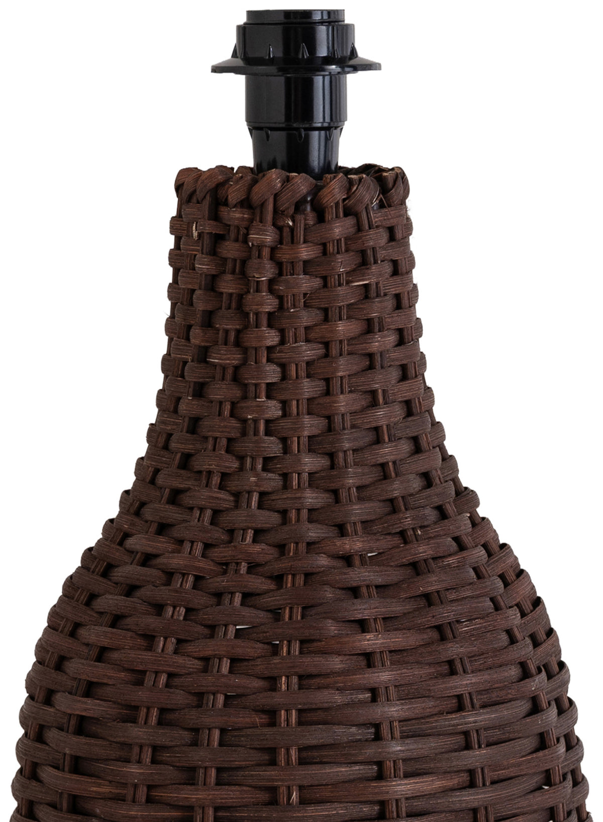 Havana Metal And Rattan Table Lamp