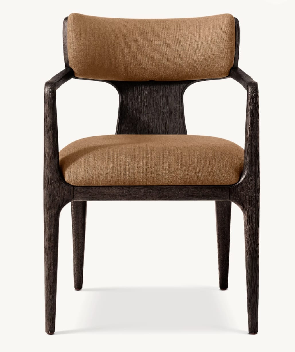 LIGNÉ FABRIC DINING ARMCHAIR