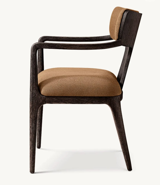 LIGNÉ FABRIC DINING ARMCHAIR