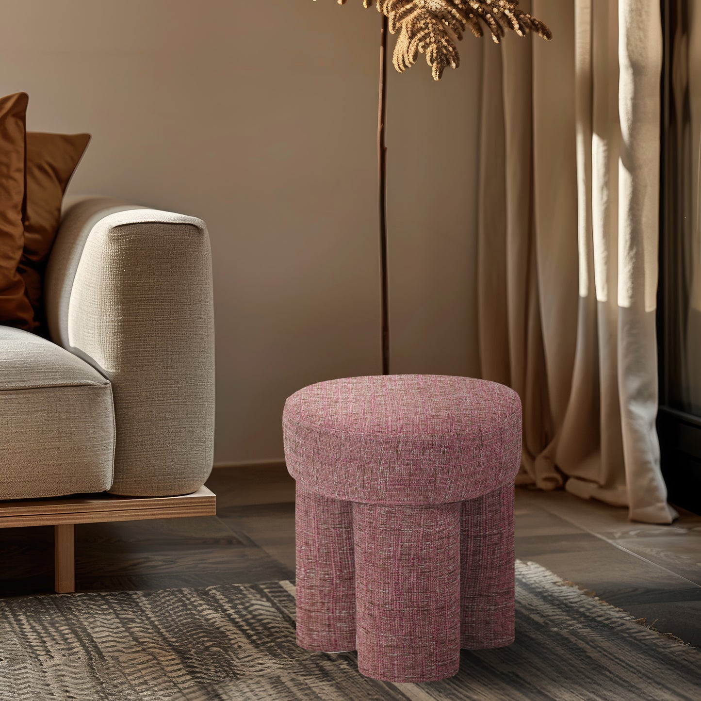 Larson Fabric Ottoman / Stool