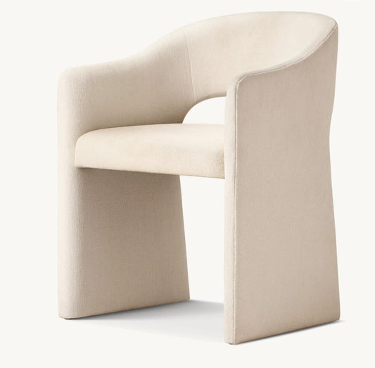 CORTA FABRIC DINING ARMCHAIR