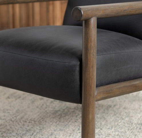 Azoria Accent Chair Black