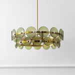 MARTINI GLASS / METAL CHANDELIER