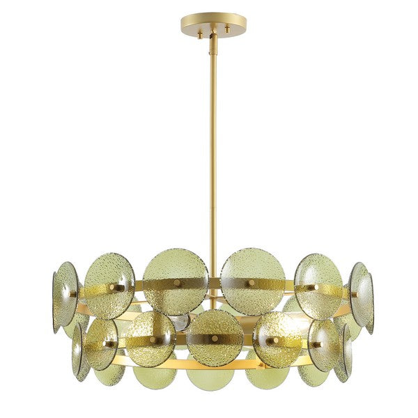 MARTINI GLASS / METAL CHANDELIER