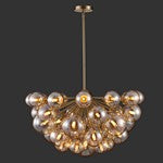 Raphaela Glass Globe Chandelier