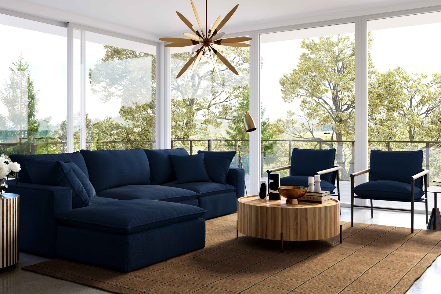 Sillon Ocasional CALI NAVY