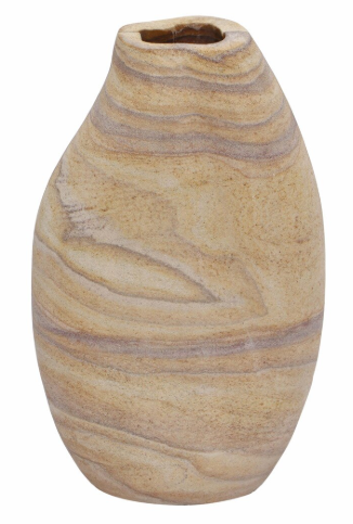 Saava Sandstone Curved Vase