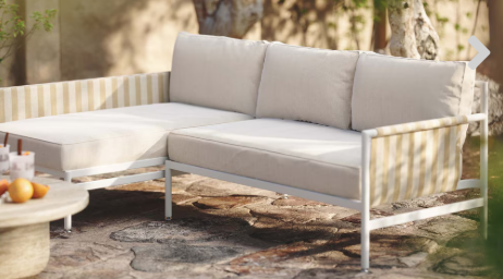 Dunes Cream Outdoor Sectional - LAF