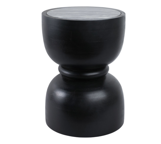 BRYSONBURN BLACK TABLE 18 (IN)