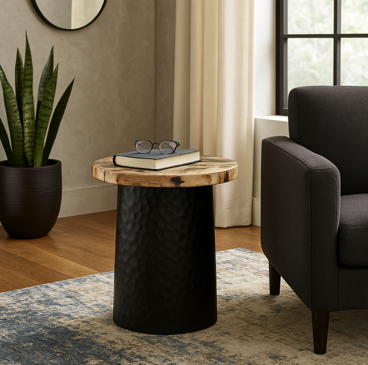 MAXWELLWORTH TAN TABLE 18 (IN)