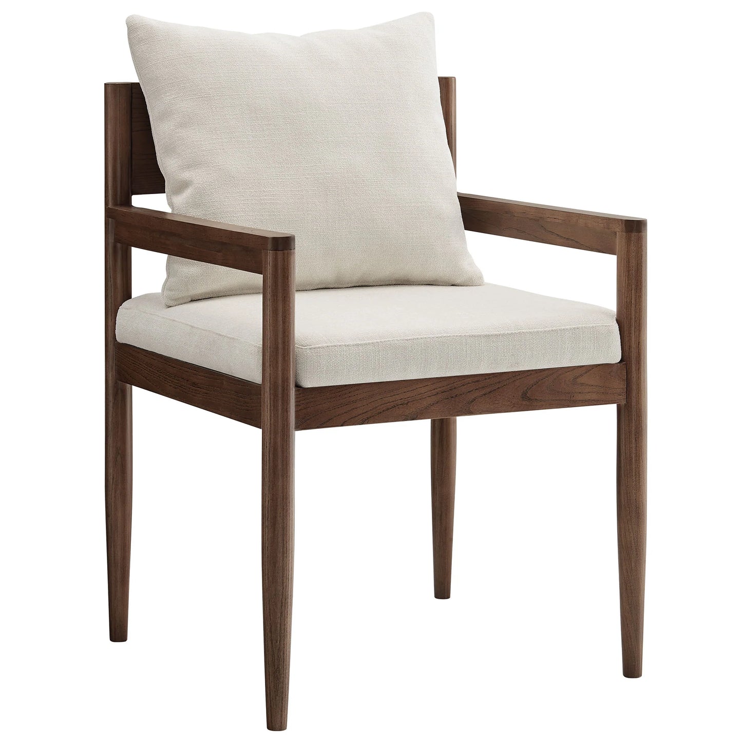 Remington Wood Dining Armchair in Salt