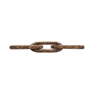 29" Desta Dark Wood Link Chain