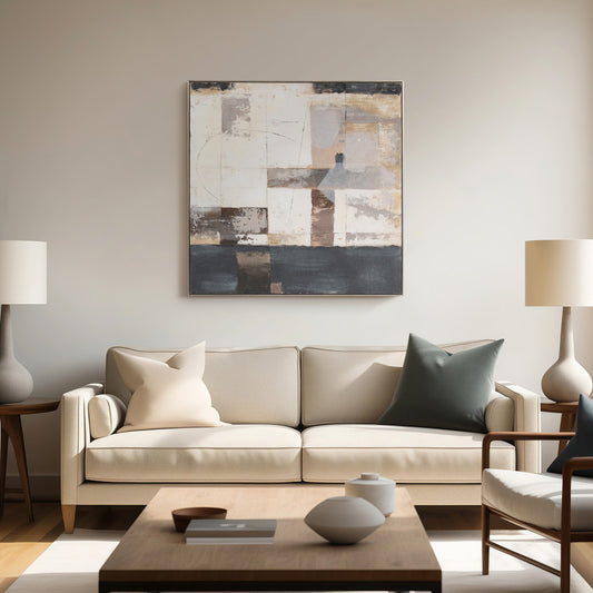 40x40 Kohen Handpainted Wall Art