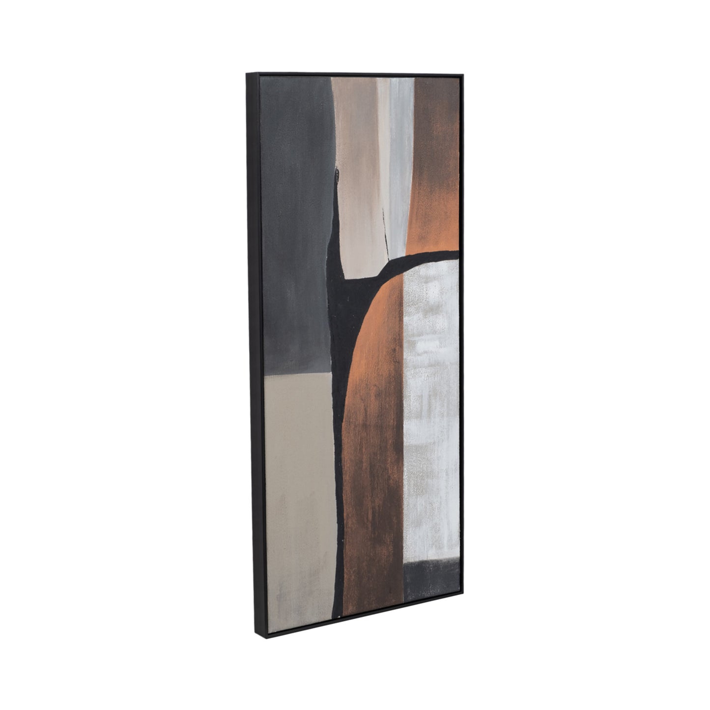S/2 22x50 Linus Handpainted Wall Art