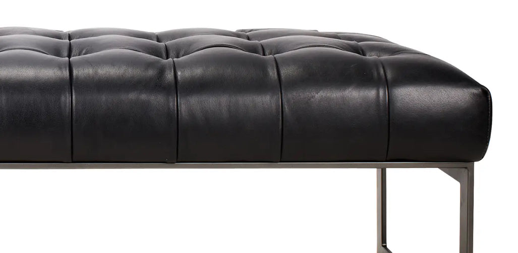 WYATT LEATHER BENCH