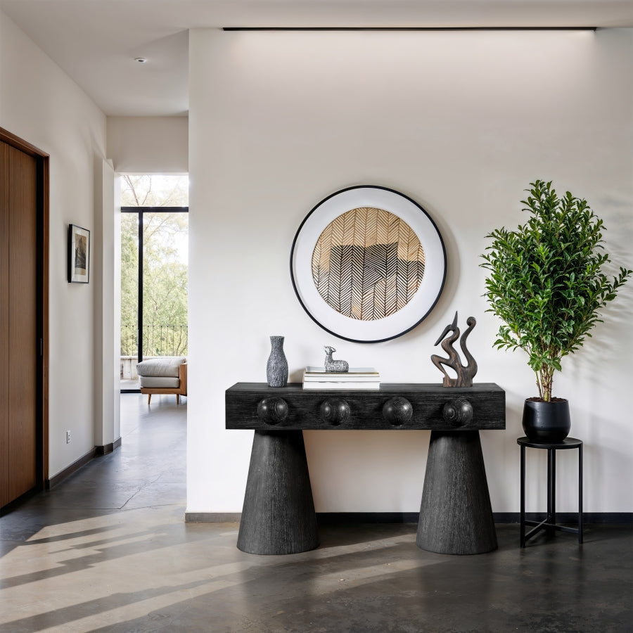 Bracciano Oak Veneer Console Table