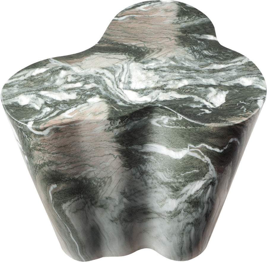 Monza Marble Finish Indoor/Outdoor Concrete End Table