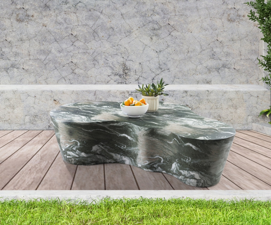 Monza Marble Finish Indoor/Outdoor Concrete Coffee Table