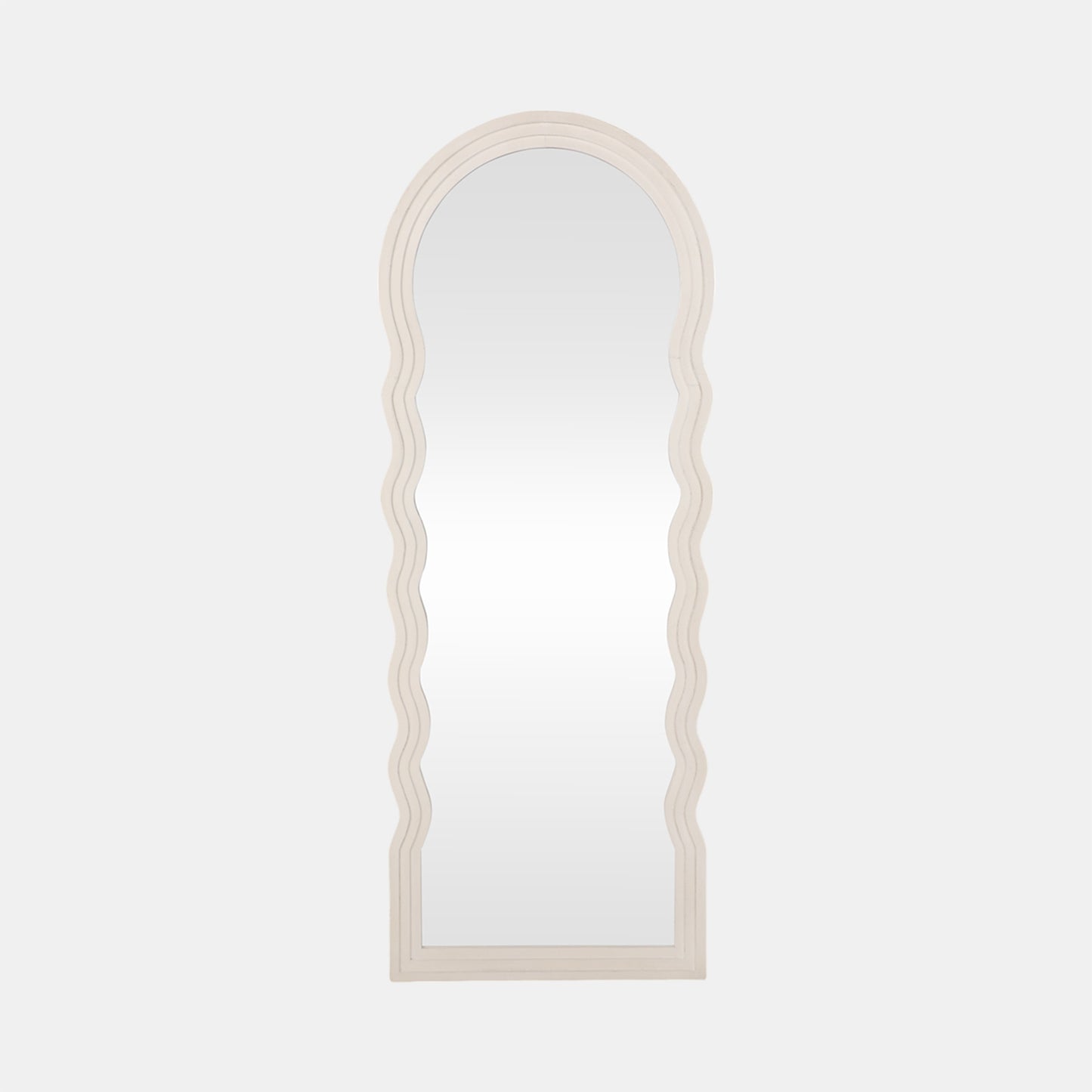 24x64 Layered Curvy Leaner Mirror,