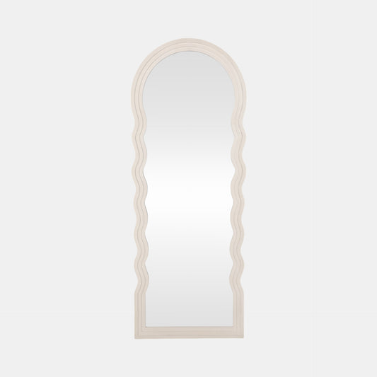 24x64 Layered Curvy Leaner Mirror,