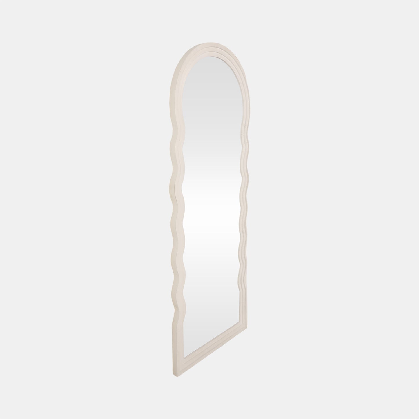 24x64 Layered Curvy Leaner Mirror,