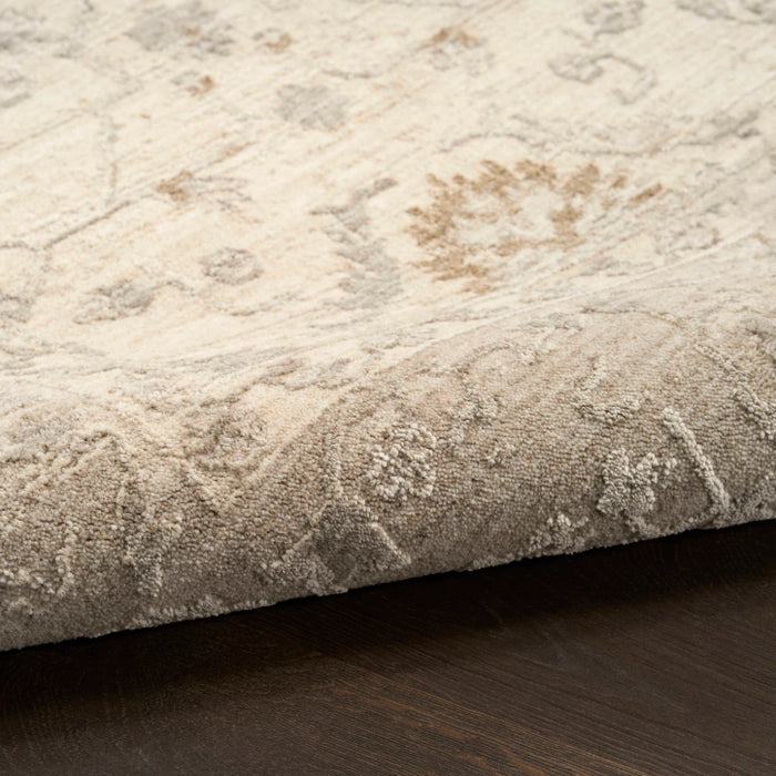 DE LUNA RUG GRIS MARFIL