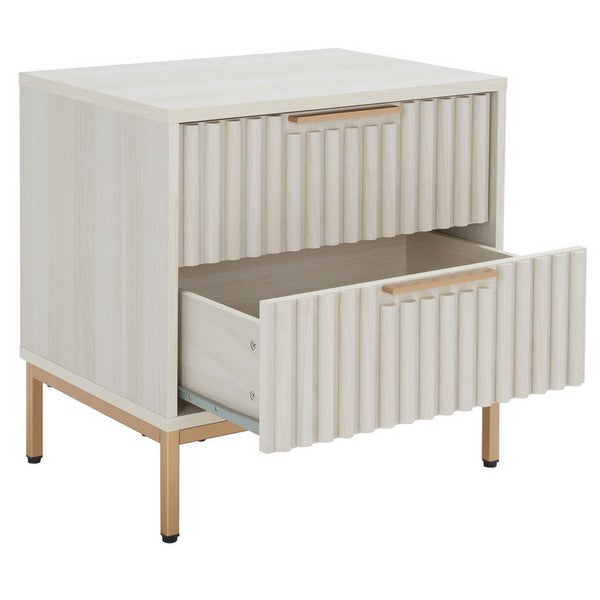 Lylia 2 Drawer Nightstand