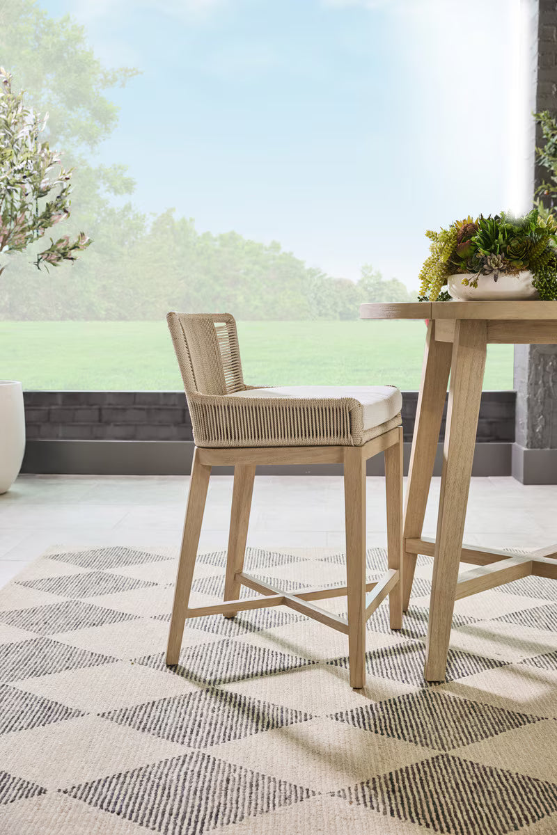 Overlay Outdoor Counter Stool