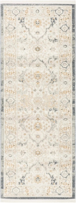 PARDIS RUG TAUPE LIGHT BLUE