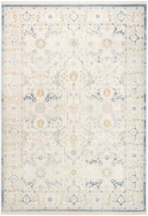 PARDIS RUG TAUPE LIGHT BLUE