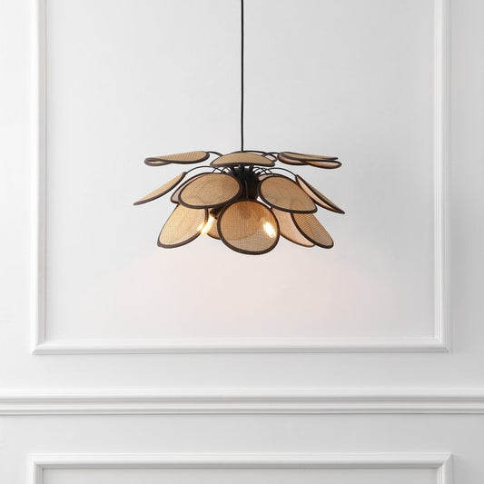 LUANA RATTAN / METAL PENDANT