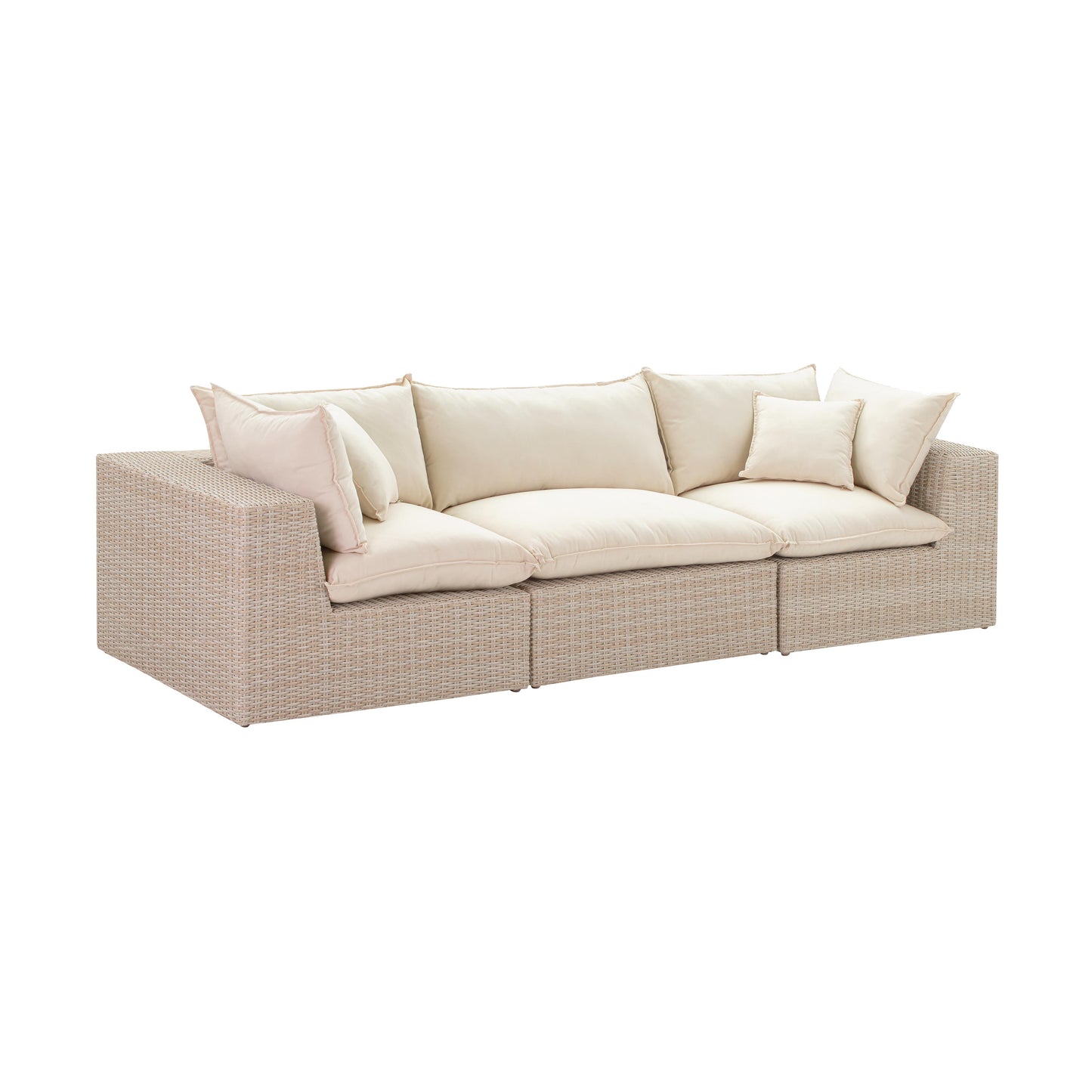 Cali Natural Wicker Outdoor