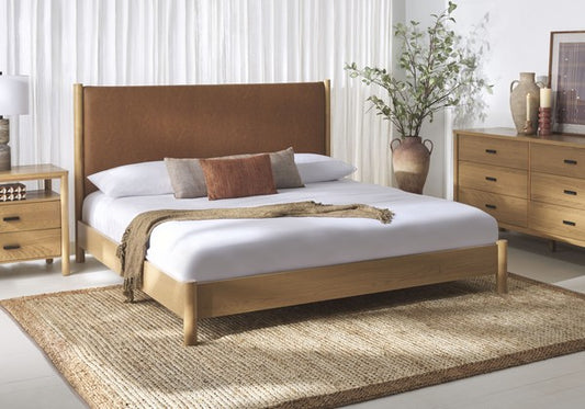Jaylessa Wood Queen Bed