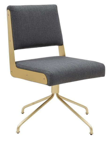 Emmeline Boucle Swivel Office Chair