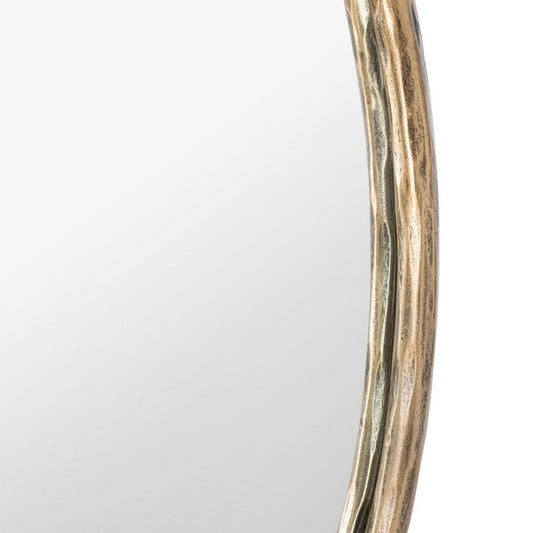 Renee Round Metal Mirror