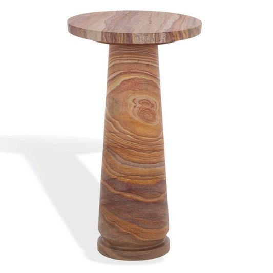 Valentia Round Marbe Accent Table