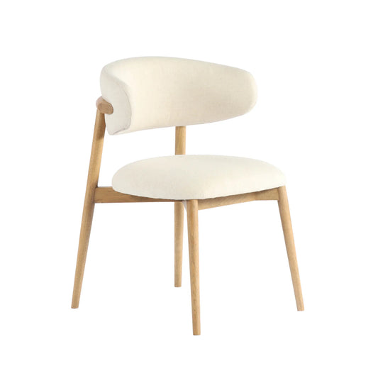 MILO DINING CHAIR - SAVILE FLAX