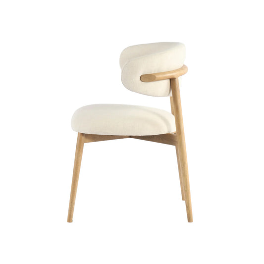 MILO DINING CHAIR - SAVILE FLAX