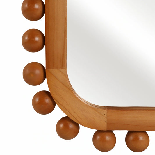 23x45" Knobby Rectangular Mirror, Natural