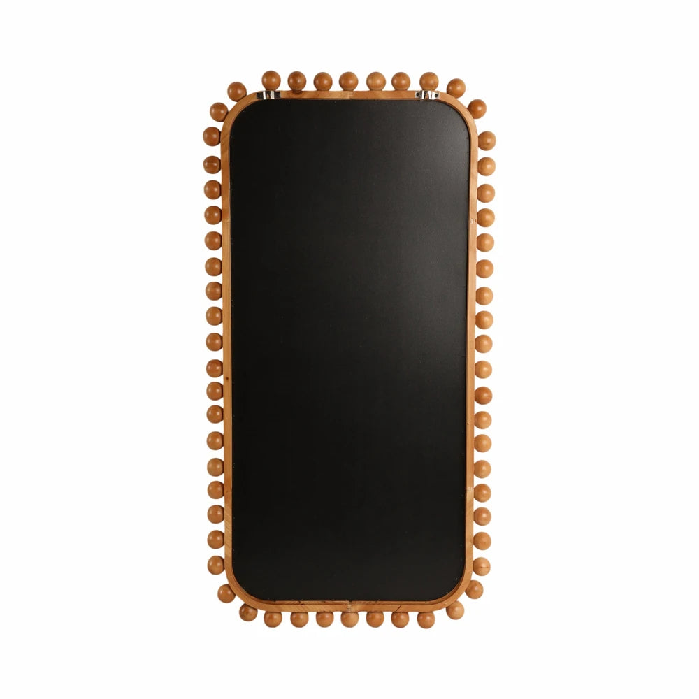 23x45" Knobby Rectangular Mirror, Natural