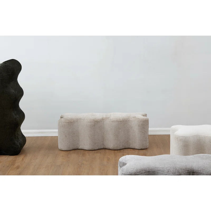 Sellma Chenille Bench
