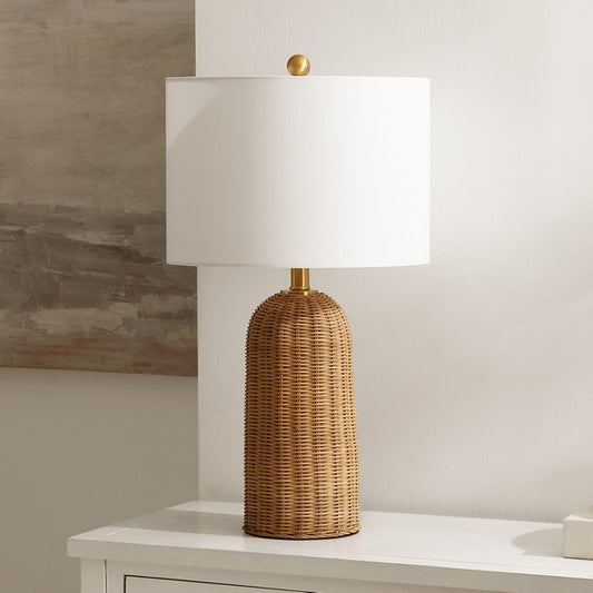 ANTO RATTAN TABLE LAMP