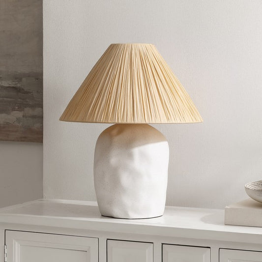 LÁMPARA DE MESA LEOLA 21"