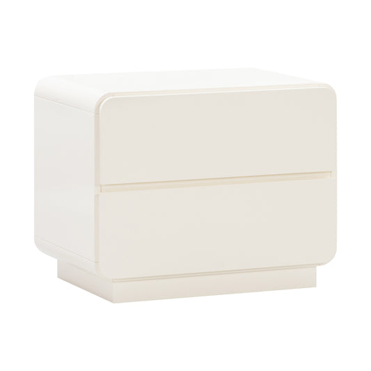 Sagura Cream Nightstand