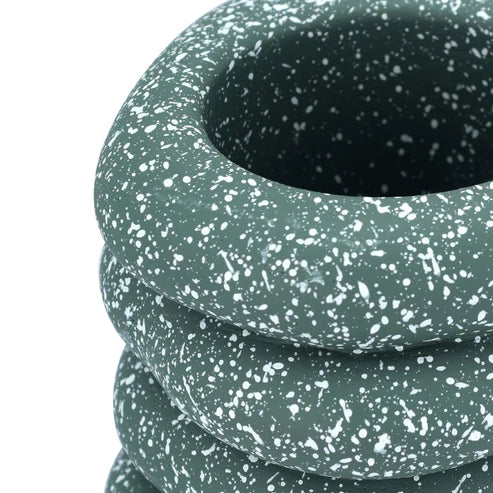 Gabby Speckled Cairn Vase