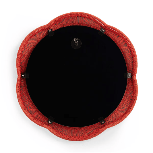 Zeva Red Wall Mirror